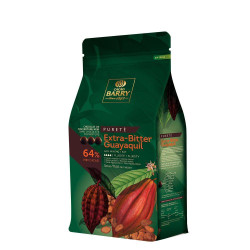 Тёмный шоколад Extra-Bitter Guayaquil 64% Cacao Barry (Франция) 1кг Тёмный шоколад Extra-Bitter Guayaquil 64% Cacao Barry (Франция) 1кг